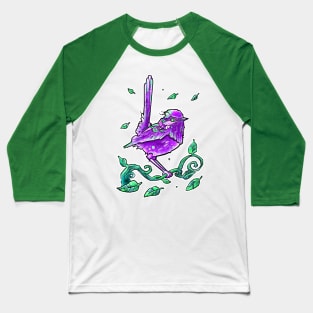 purple bird Baseball T-Shirt